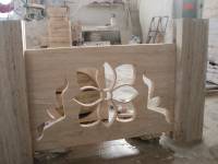 Ringhiera in travertino 